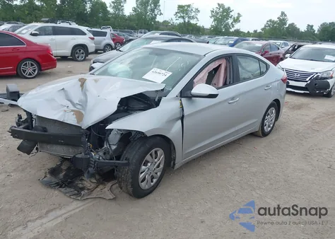 2017 Hyundai Elantra Se z USA, uszkodzony, nr VIN KMHD74LF9HU149687